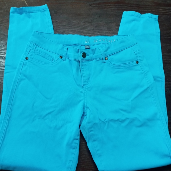 New York & Company Blue Jean Legging size 6 - Picture 2 of 3